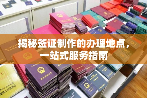 南安揭秘签证制作的办理地点，一站式服务指南